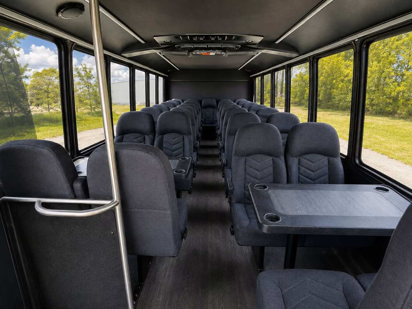18 passenger minibus inside