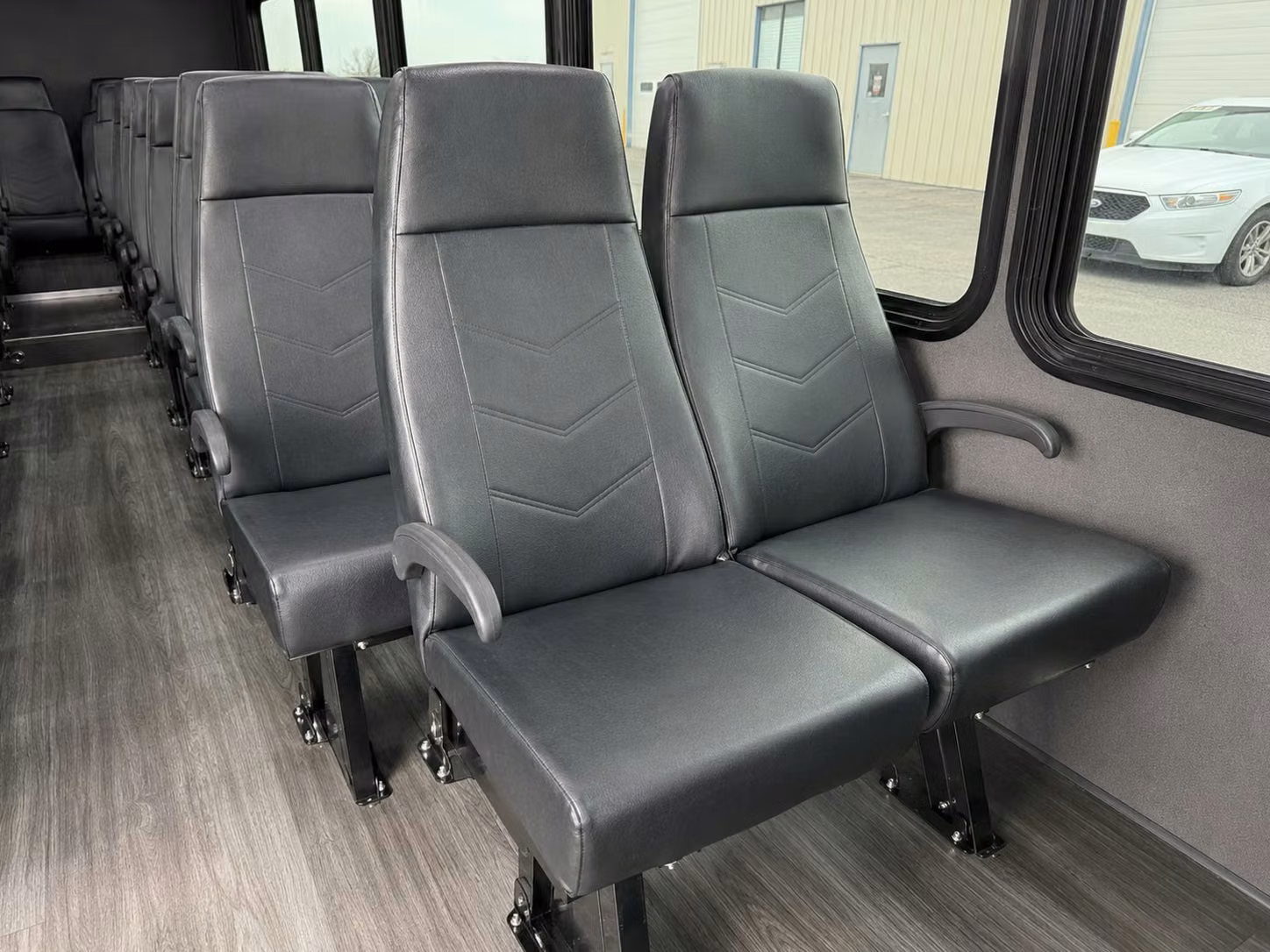 20 passenger minibus inside