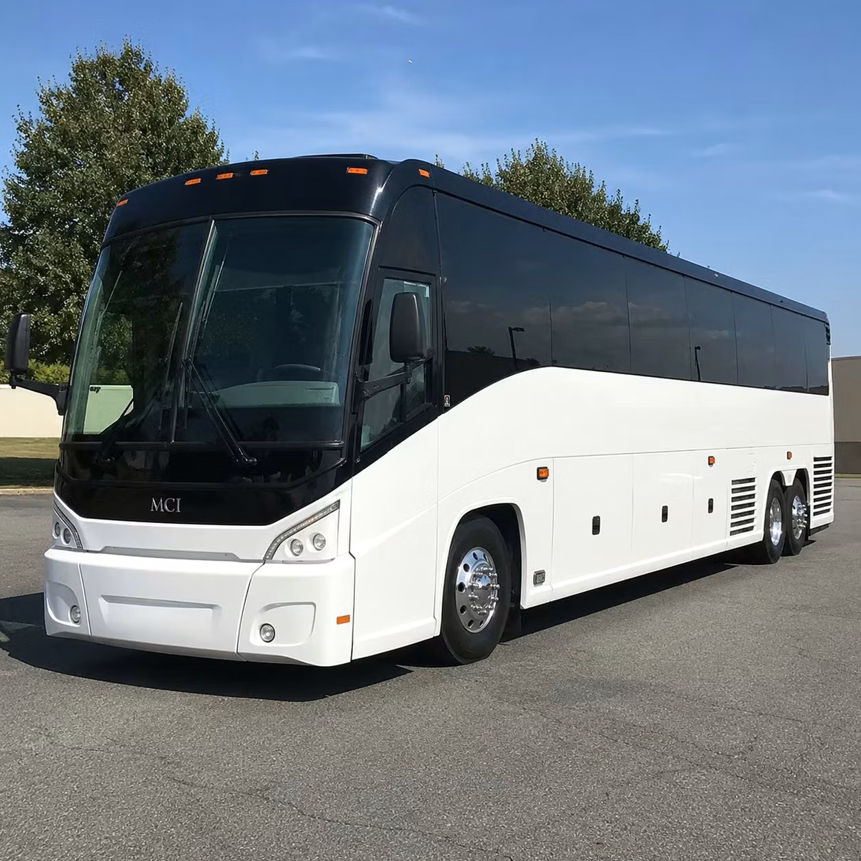 56 passenger charter bus