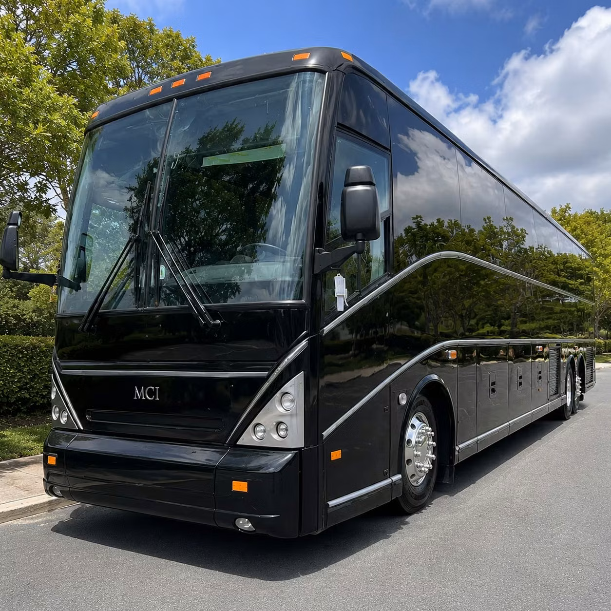 hampton long distance charter bus rentals