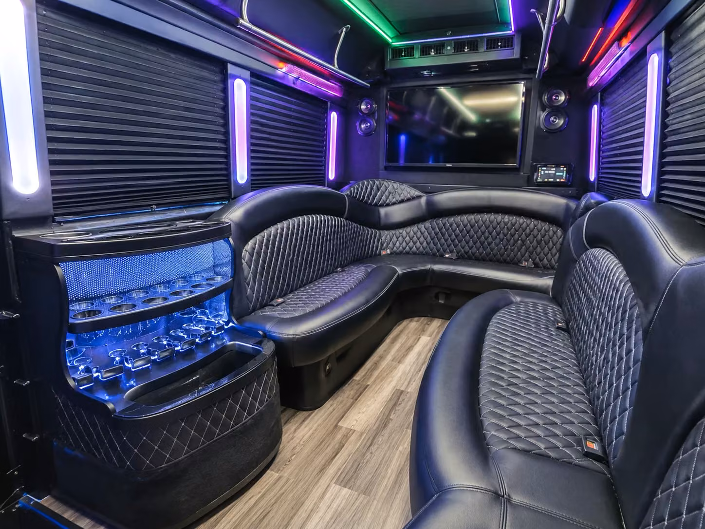 hampton party bus rental