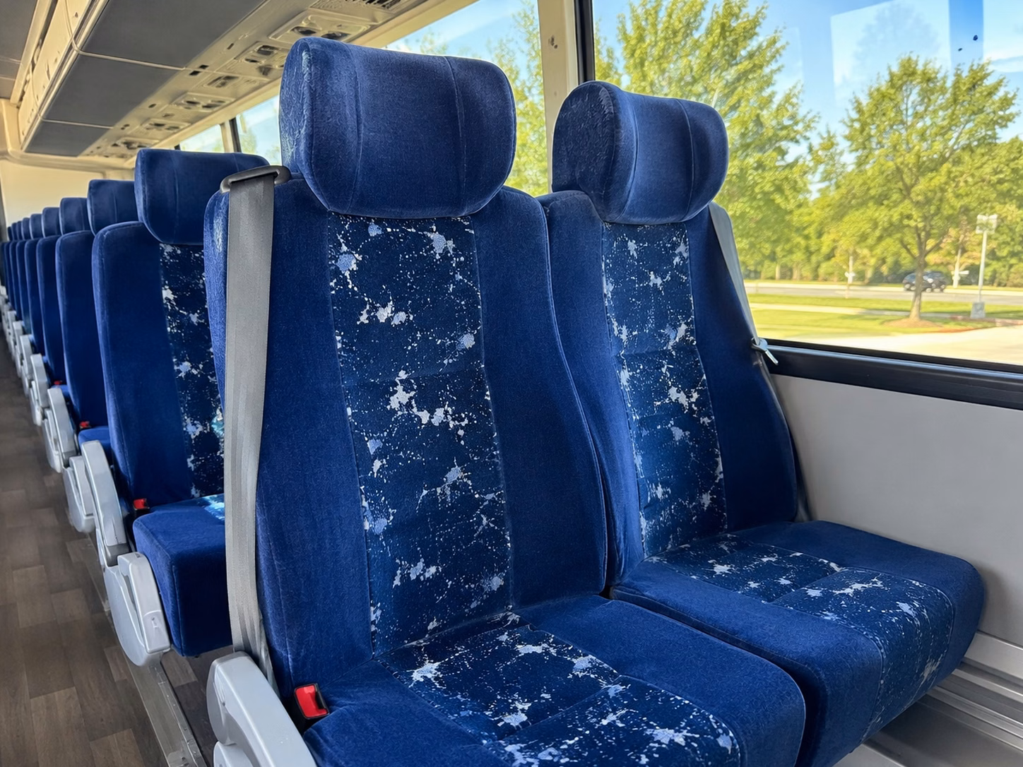 sports team fan charter bus rentals in hampton