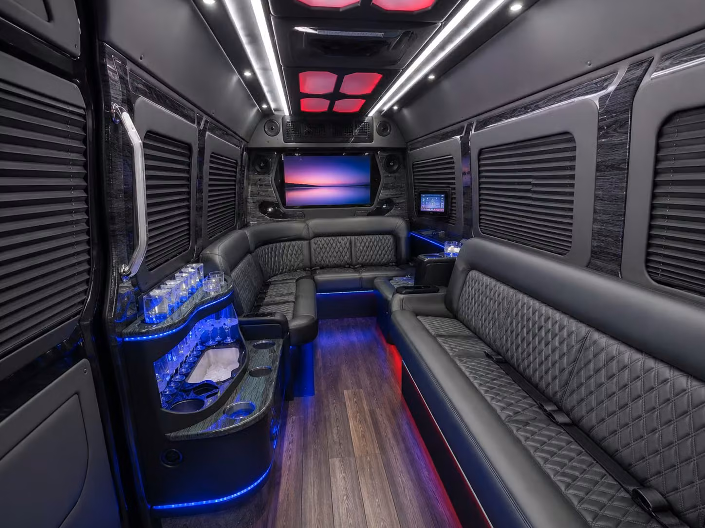 sprinter limousine inside