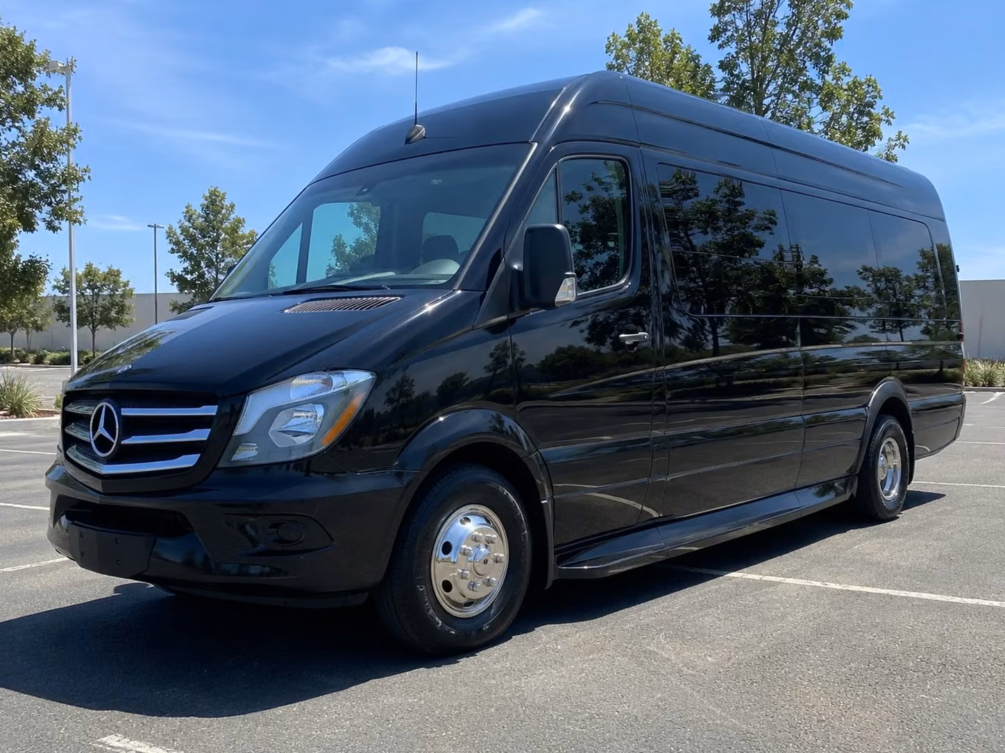 sprinter van with driver